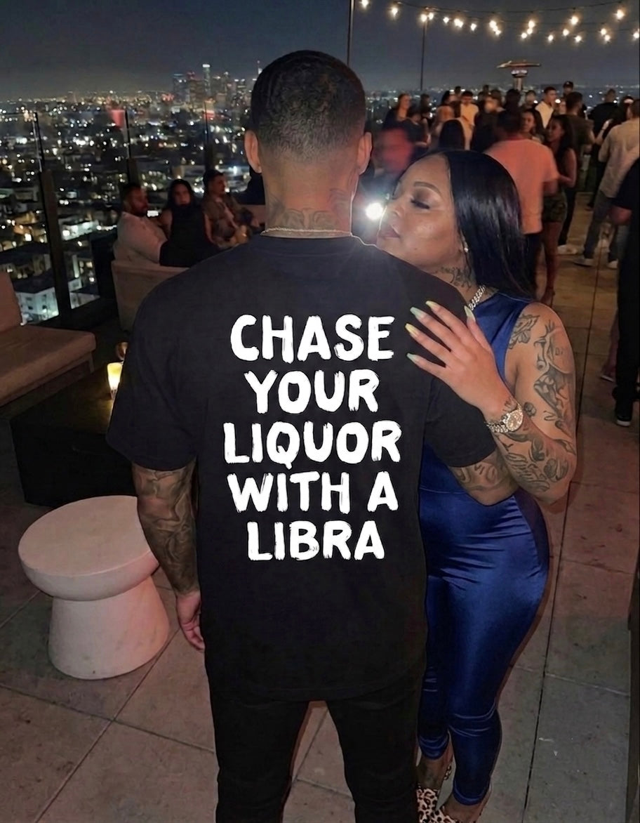 Libra Chase ♎️Unisex garment-dyed heavyweight t-shirt