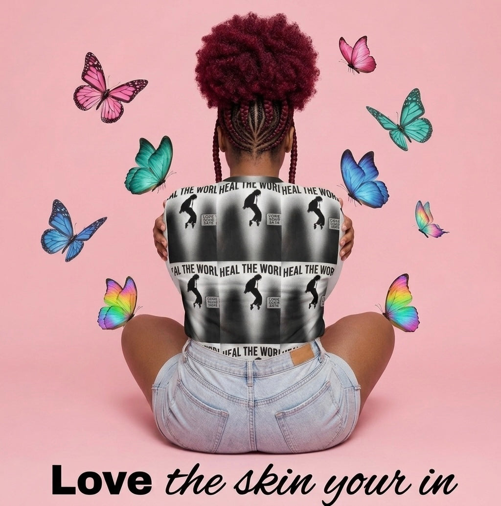 Love the skin your in 🫶🏾Oversized cotton sweatshirt