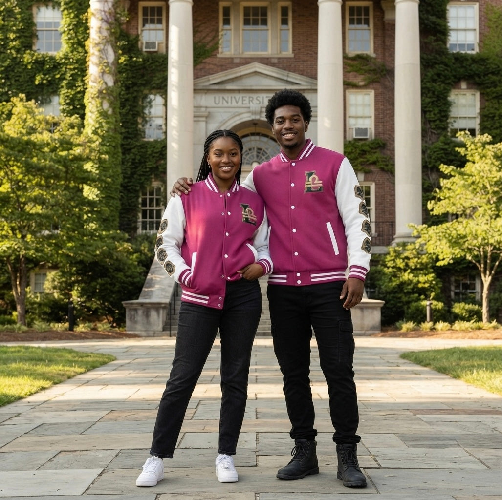 Libra Gang University ♎️♎️Heavyweight letterman jacket