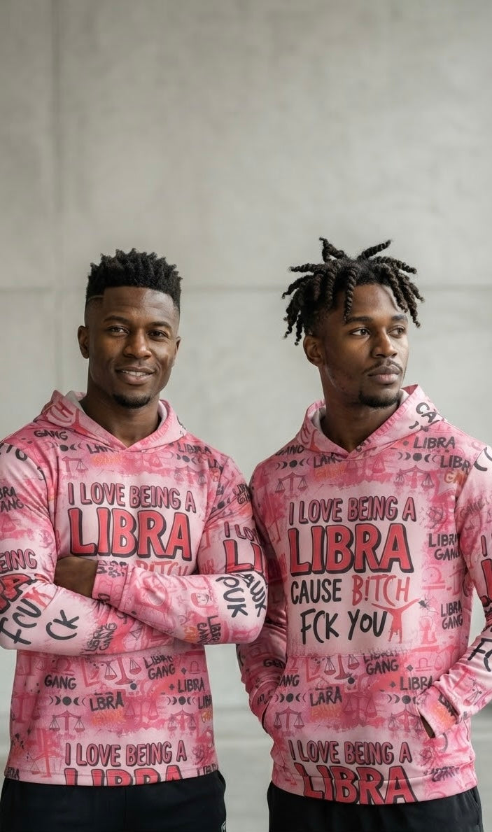 I love being a Libra Sports warmup hoodie